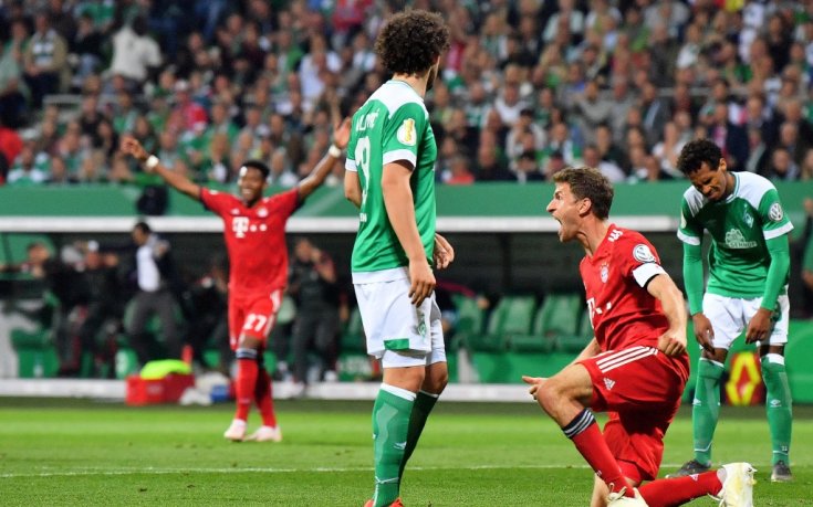 Байерн Мюнхен се промъкна до финала за Купата на Германия