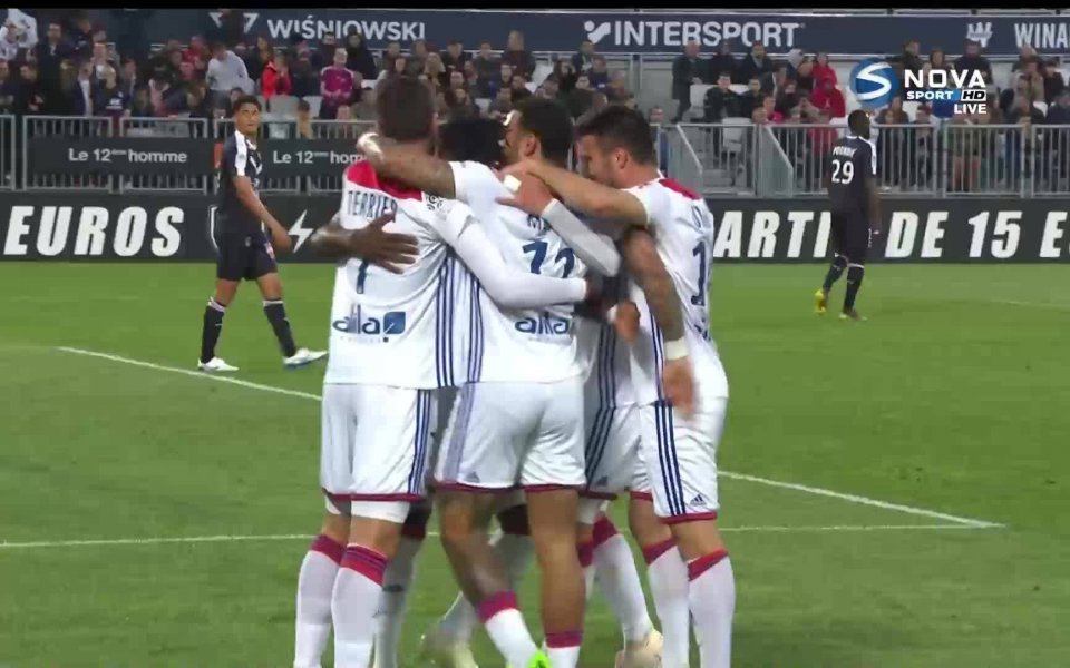 Тимът на Олимпик Лион записа много добра победа в борбата