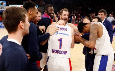Отборът на ЦСКА Москва се класира за Финалната четворка на баскетболната Евролигата след победа