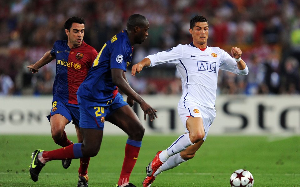 Кристиано Роналдо и Шави Ернандес са двама от най-големите футболни