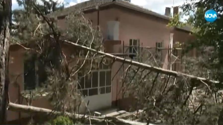 Ураганен вятър нанесе щети в Северна България