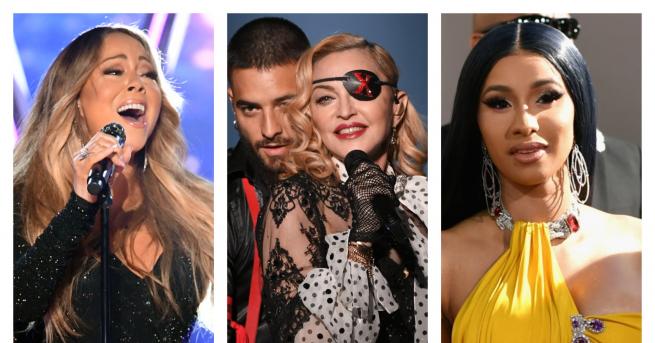 Любопитно Мадона, Марая Кери и още куп звезди заедно (СНИМКИ)
