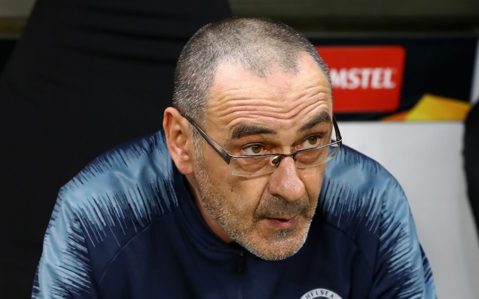 Мениджърът на Челси Маурицио Сари не остана доволен след головото