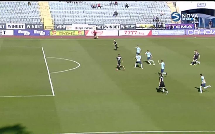 Дунав - Славия 0:0 /първо полувреме/
