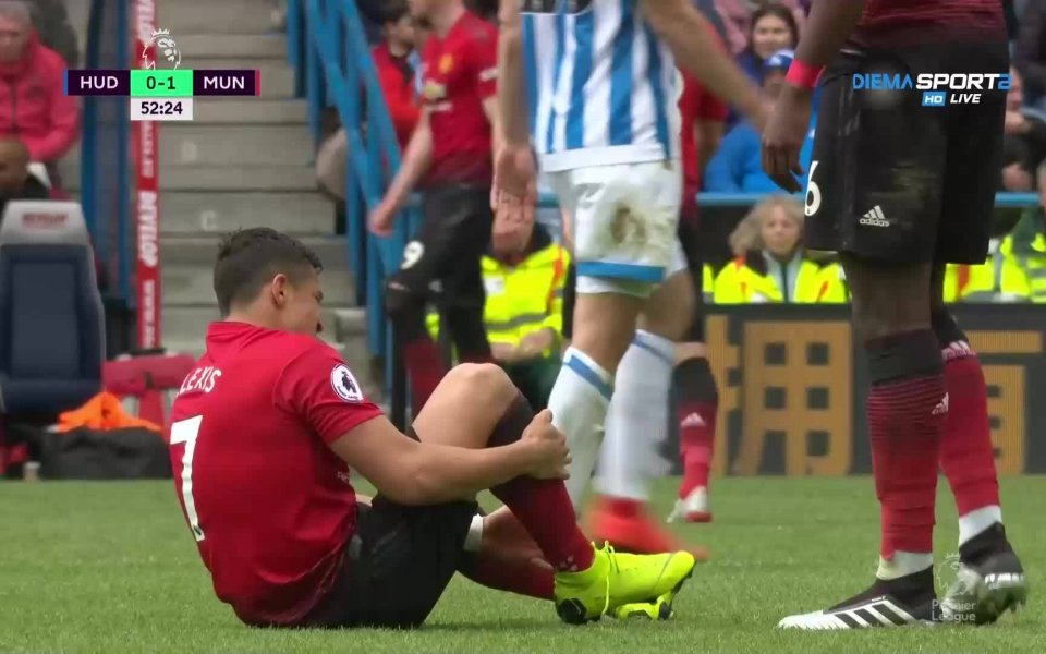 Звездата на Манчестър Юнайтед Алексис Санчес продължава с неубедителното си