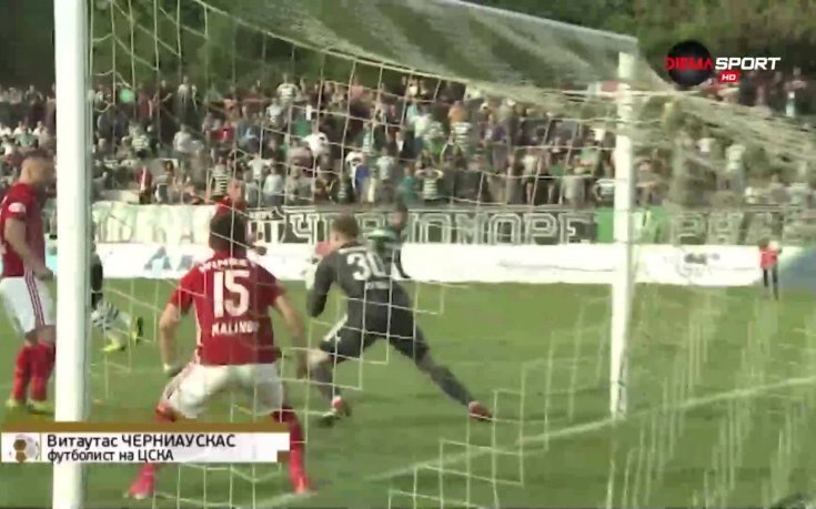 Стражът на ЦСКА е най-добър в 32-ия кръг в Първа лига