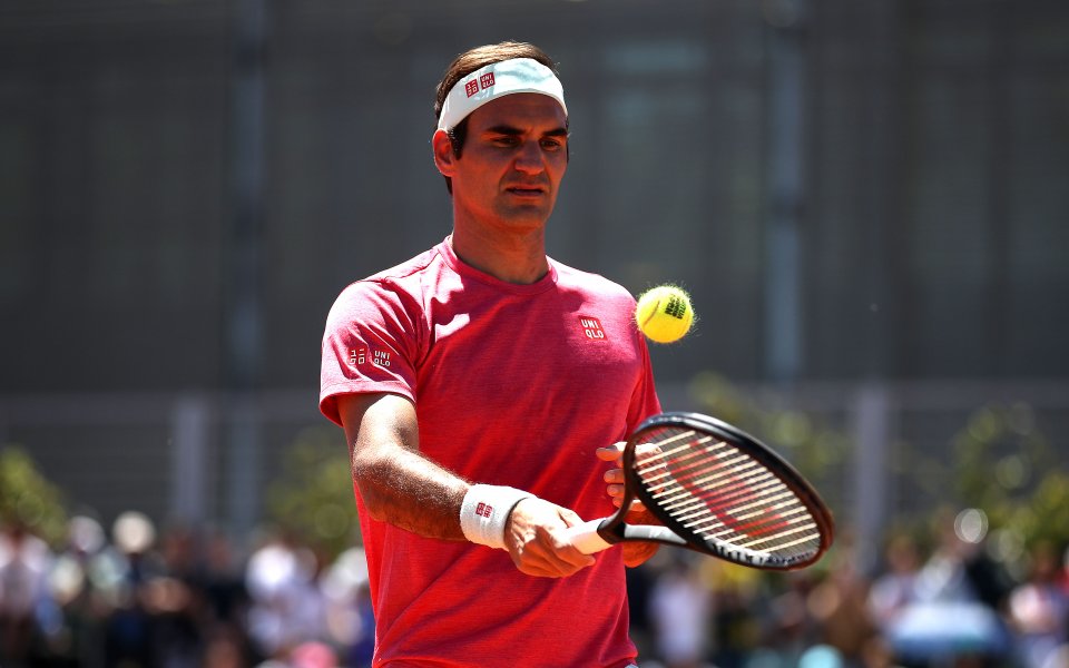 Бившият номер 1 в световната ранглиста по тенис Роджър Федерер