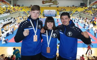 Страхотна форма демонстрираха българските каратеки на първата за сезона Световна