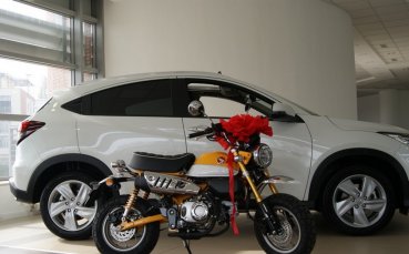 Пламен Колев получи своя нов 125 кубиков мотоциклет Monkey днес 9