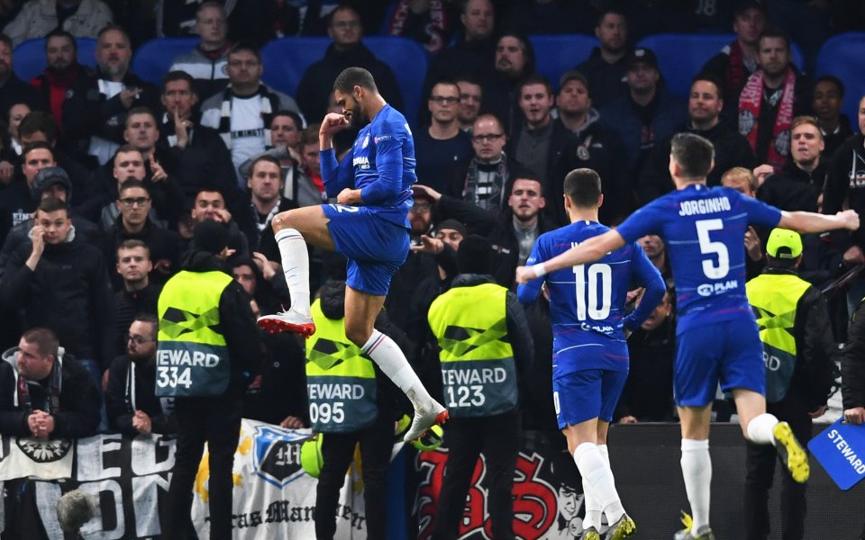 Челси - Айнтрахт Франкфурт 1:1 на &bdquo;Стамфорд Бридж&ldquo; в полуфинален