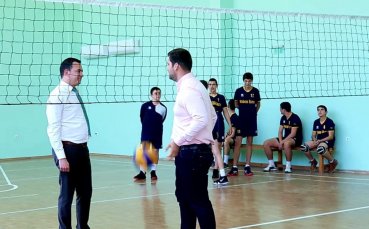 Заместник министърът на младежта и спорта Николай Павлов откри обновената спортна