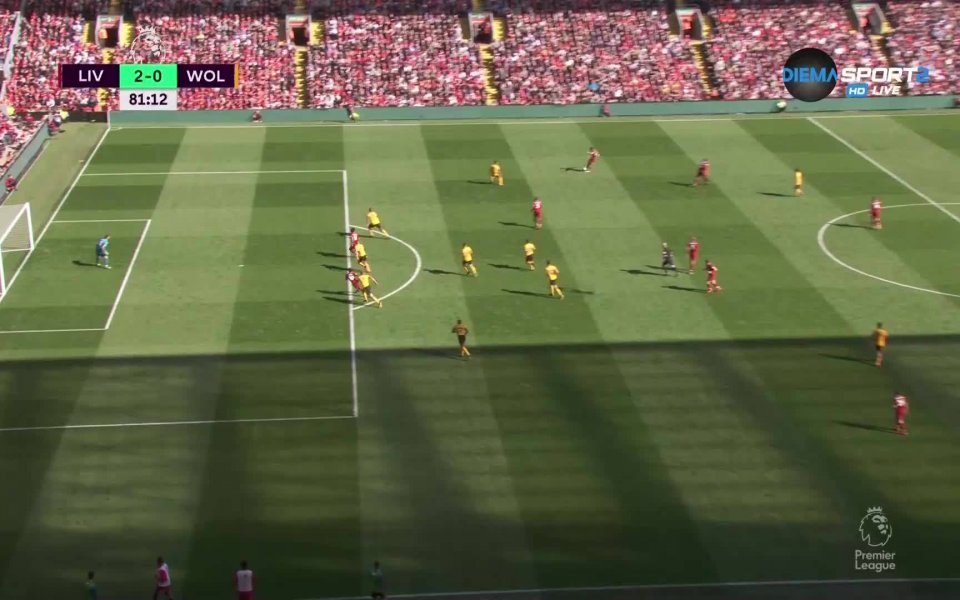 Садио Мане вкара втори гол за Ливърпул в 81-ата минута