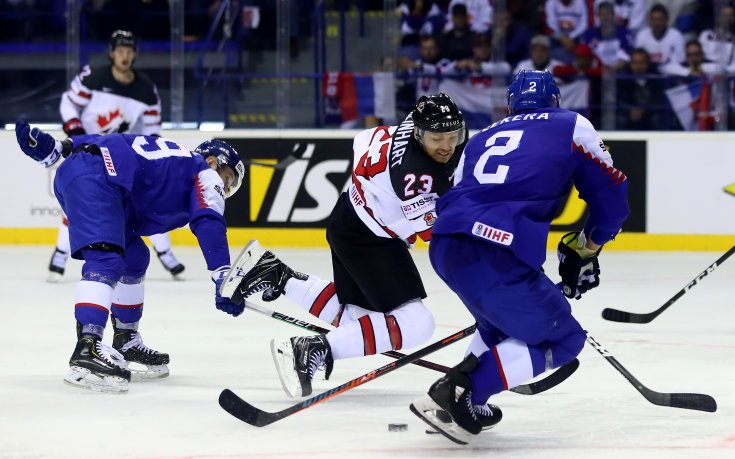 Драма на световното по хокей подлуди словашките фенове