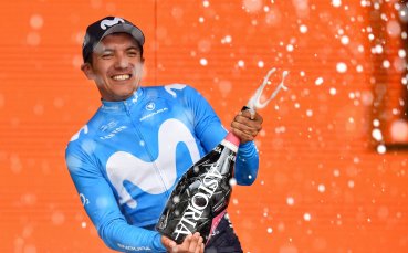 Еквадорецът Ричард Карапас спечели четвъртия етап на колоездачната обиколка на