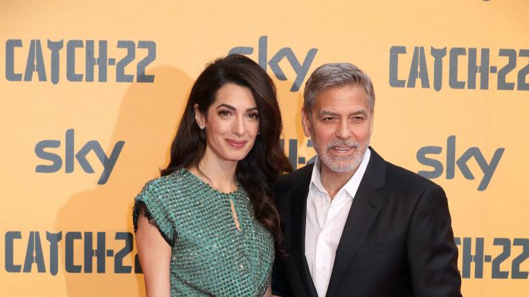  Сияйни дружно: Джордж и Амал Клуни 