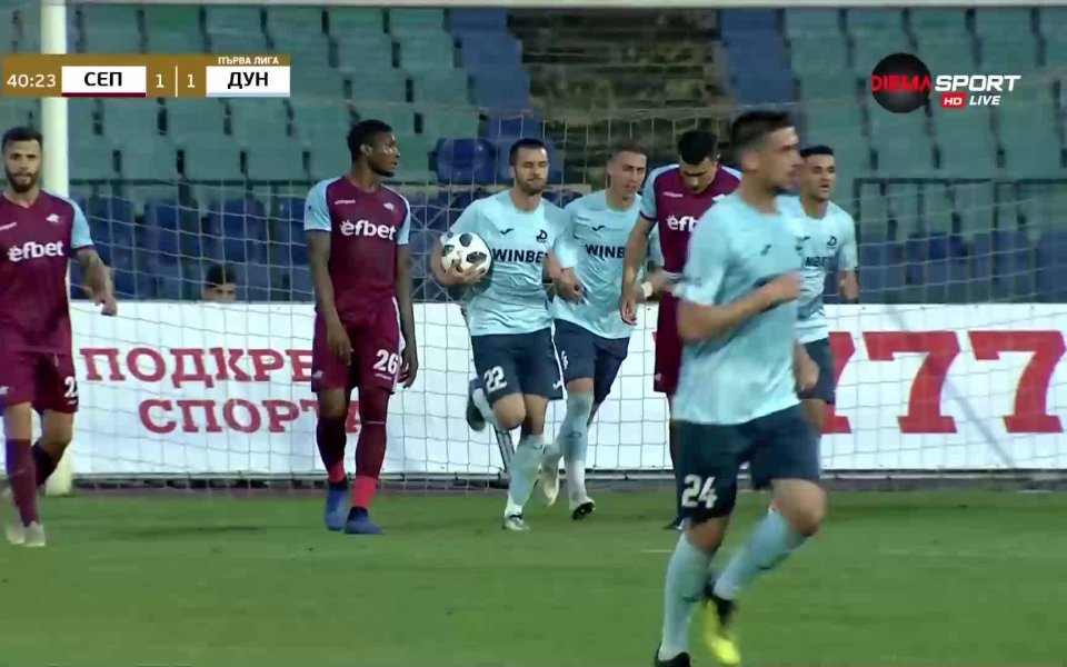 Нападателят на Дунав Русе Исмаил Иса върна надеждите на своя