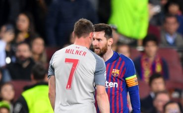 Звездата на Барселона Лионел Меси обидил халфа на Ливърпул Джеймс