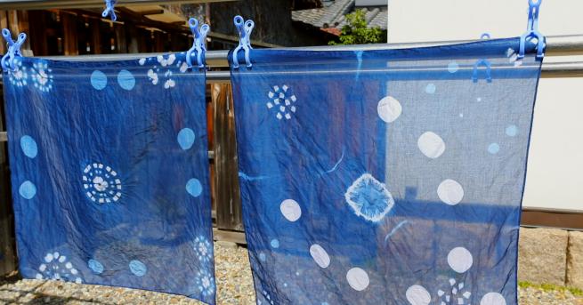 Любопитно Японското синьо Без багаж ни запознава с традиционните занаяти