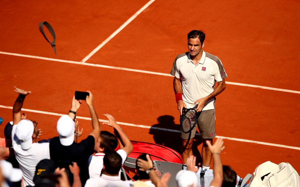 Световният номер 3 Роджър Федерер се класира за осминафиналите на