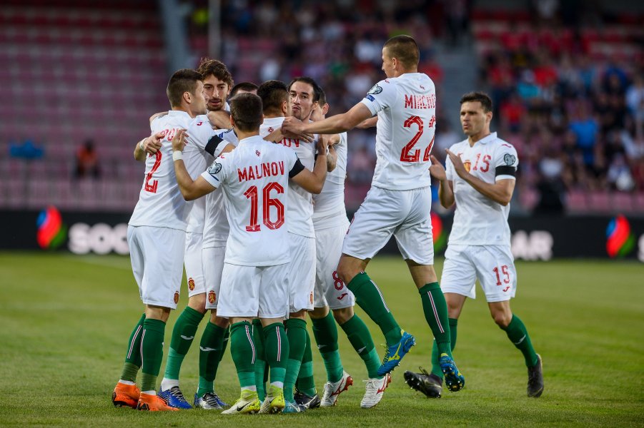 България Чехия евроквалификация 2019 юни Летна Дженерали Арена Прага1