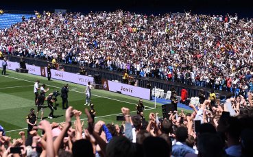 Новият футболист на Реал Мадрид Лука Йович коментира при представянето