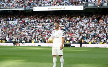 Звездата на Реал Мадрид Еден Азар призна че има проблем