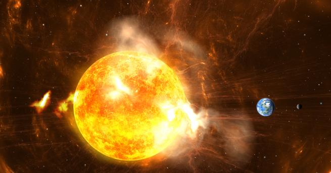 Любопитно Суперизригване на Слънцето заплашва Земята Според учени има вероятност