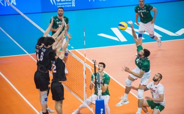 Българският национален отбор по волейбол допусна поражение от Япония с