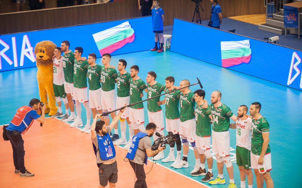 Мъжкият национален отбор на България по волейбол инкасира своето 8-о