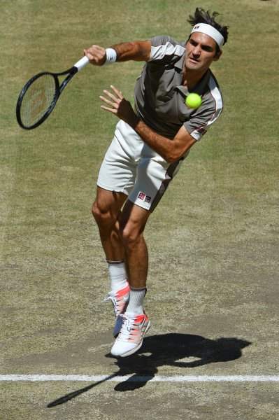 Роджър Федерер Давид Гофен Хале тенис 2019 юни1