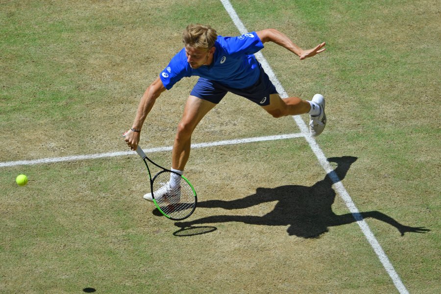 Роджър Федерер Давид Гофен Хале тенис 2019 юни1