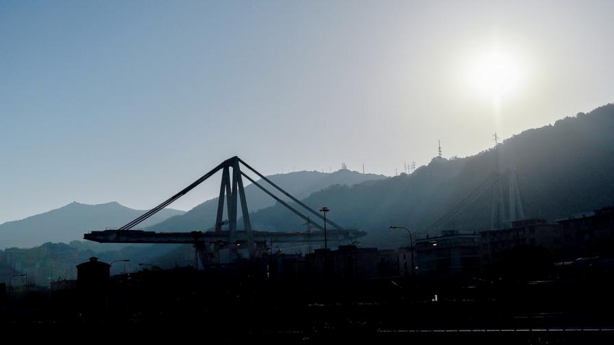 Взрив моста Моранди Генуа