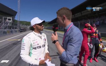 Бившият пилот Пол Ди Реста бе репортер на пистата на