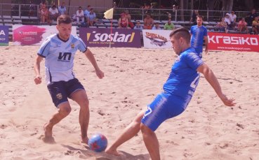 В Бургас стартира новото държавно първенство по плажен футбол В първите