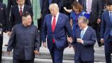  Тръмп за първи път стъпи в Северна Корея 