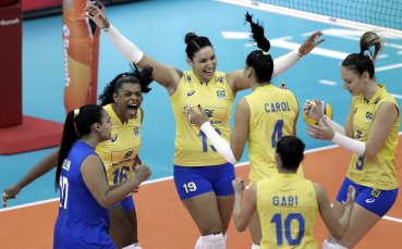 Женският национален отбор по волейбол на Бразилия се класира за