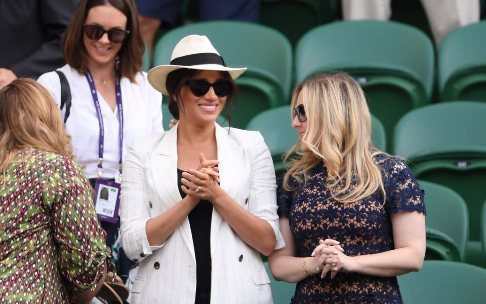 Въпреки че роди наскоро, херцогинята от Съсекс Меган Маркъл подкрепи