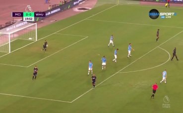 Вижте най интересните моменти от първото полувреме на двубоя между Манчестър