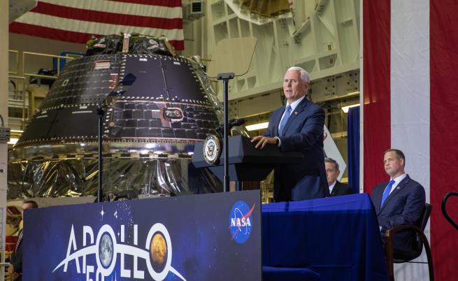 НАСА представи новата капсула за кацане на Луната