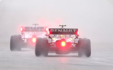 Камион на Рено който е пътувал за Гран при на Унгария