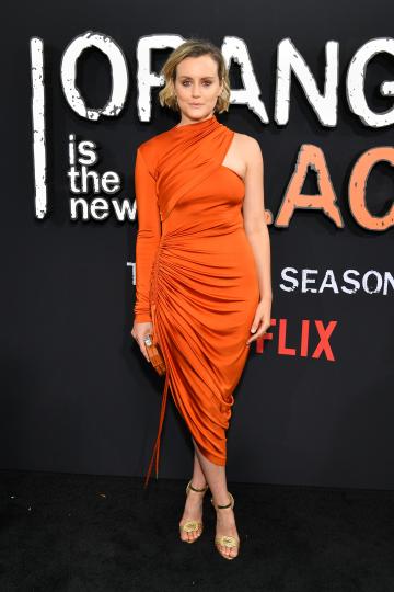 <p>Тейлър Шилинг на премиерата на&nbsp;&bdquo;Оранжевото е новото черно&ldquo;</p>