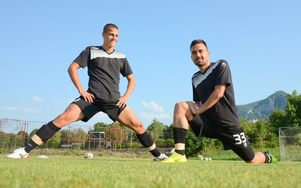 Отборът на Черно море проведе последната си тренировка преди мача