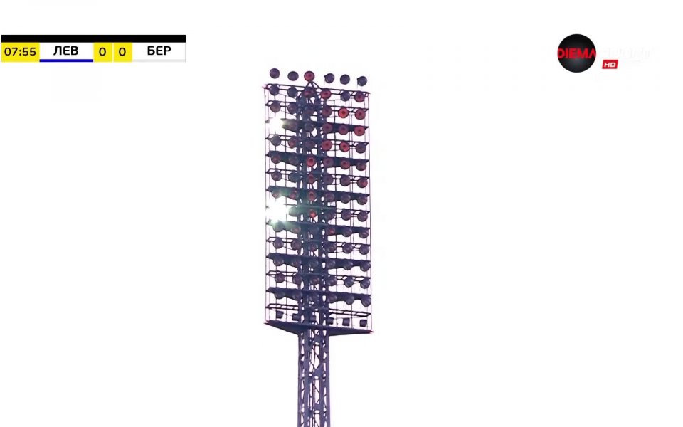 Не бяха изминали и осем минути игра от Левски срещу