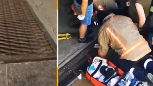  Жена падна в шахта на подлез 