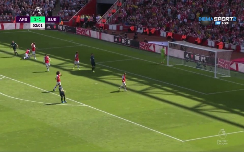 Вижте най-интересните моменти от победата на Арсенал с 2:1 срещу