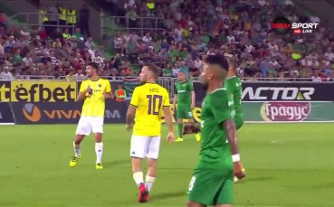 Лудогорец може да се чувства разочарован че след 45 минути