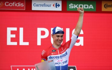 Фабио Якобсен спечели четвъртия етап от колоездачната обиколка на Испания