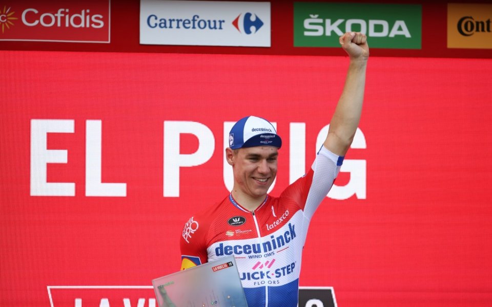 Фабио Якобсен спечели четвъртия етап от колоездачната обиколка на Испания.