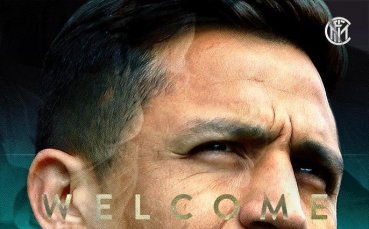 Чилийският национал Алексис Санчес официално премина в Интер Милано от