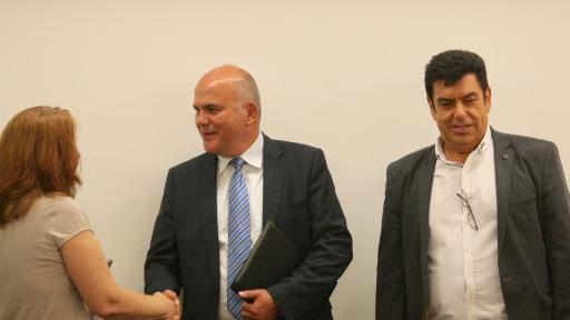  КТ „ Подкрепа “ провежда интернационална конференция на тематика „ Синдикални политики за устойчива претовареност, заслужен труд и превъзмогване на възходящата неустановеност на работното място “. На събитието участваха Норберт Клайн, Димитър Манолов, Бисер Петков, Веселин Митов, Милена Георгиева. 